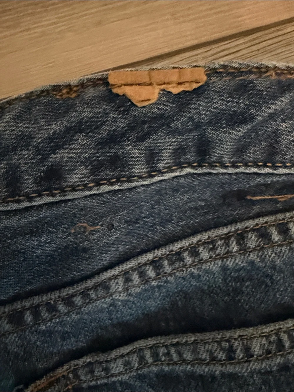 Ralph Lauren Men's Straight Denim Jeans in Blue Wash